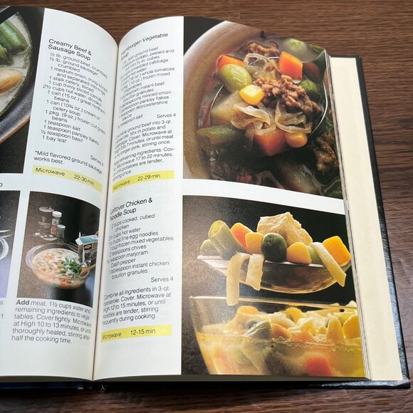 Microwave Cookbook Everyday Dinners in 30 Minutes Vintage 1980 Easy Recipes - Picture 11 of 11